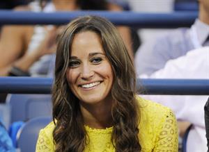 Pippa Middleton - Watching the Men's Singles Quaterfinal US Open in New York Sept 5, 2012