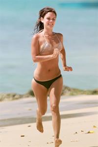Rachel Bilson on the beach in Barbados 4/16/13 