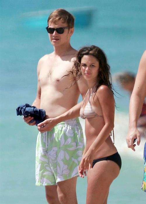 Rachel Bilson on the beach in Barbados 4/16/13 