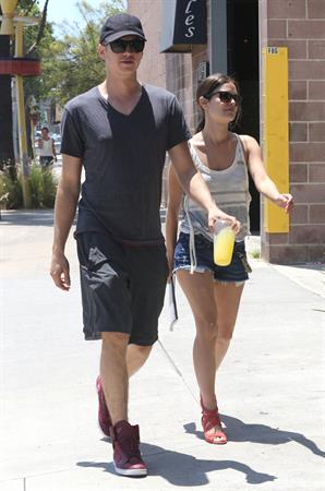 Rachel Bilson - Goes for some shopping with Hayden in L.A. (July 14, 2012)