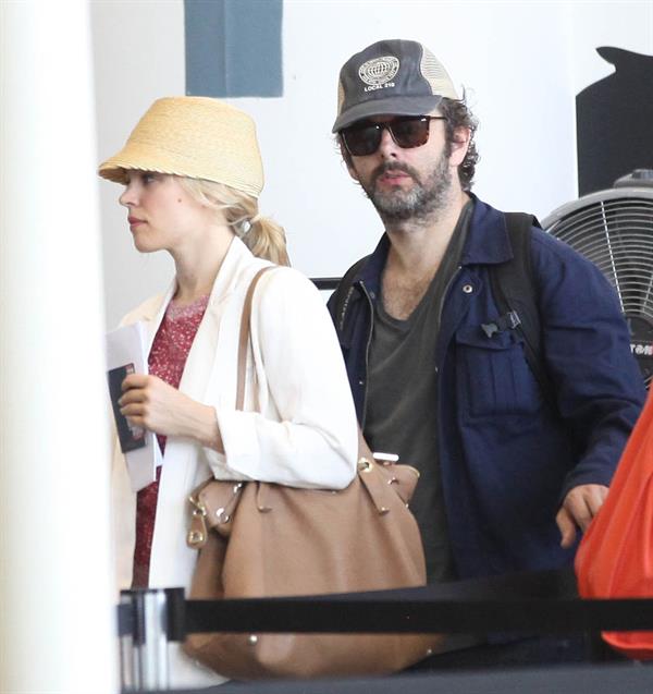 Rachel McAdams - Departs on a flight at LAX airport - August 9, 2012