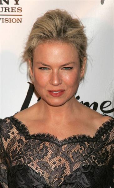 Renee Zellweger at the New York premiere of the Lifetime TV movie “Living Proof” September 24, 2008