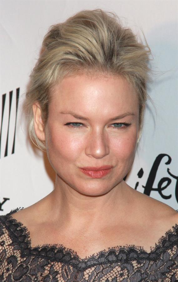 Renee Zellweger at the New York premiere of the Lifetime TV movie “Living Proof” September 24, 2008