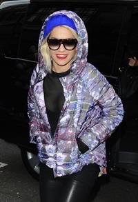Rita Ora at BBC Radio 2 in West London 11/19/12 