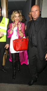 Rita Ora at DSTRKT Club in London on August 10, 2012