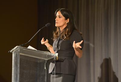 Salma Hayek - Chime for Change launch 2/28/13  