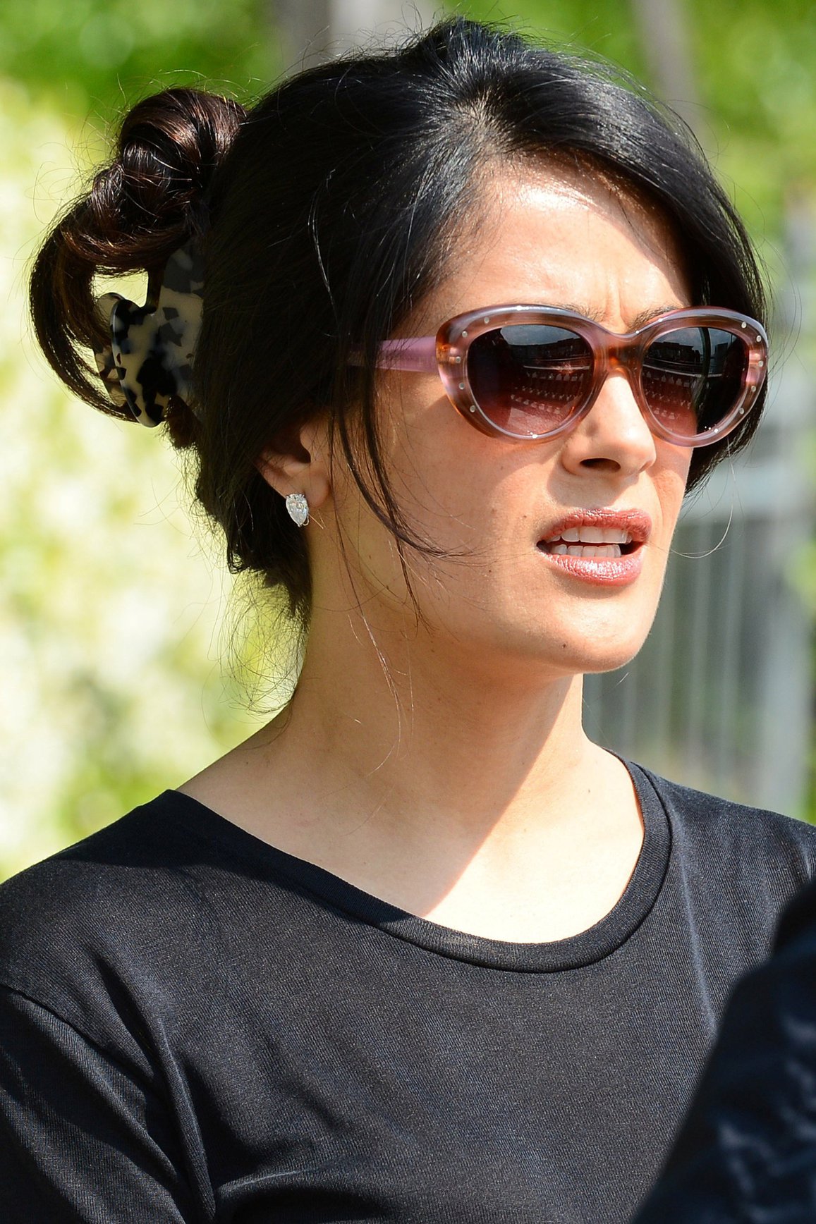 Salma Hayek Visiting the Biennale in Venice May 30, 2013