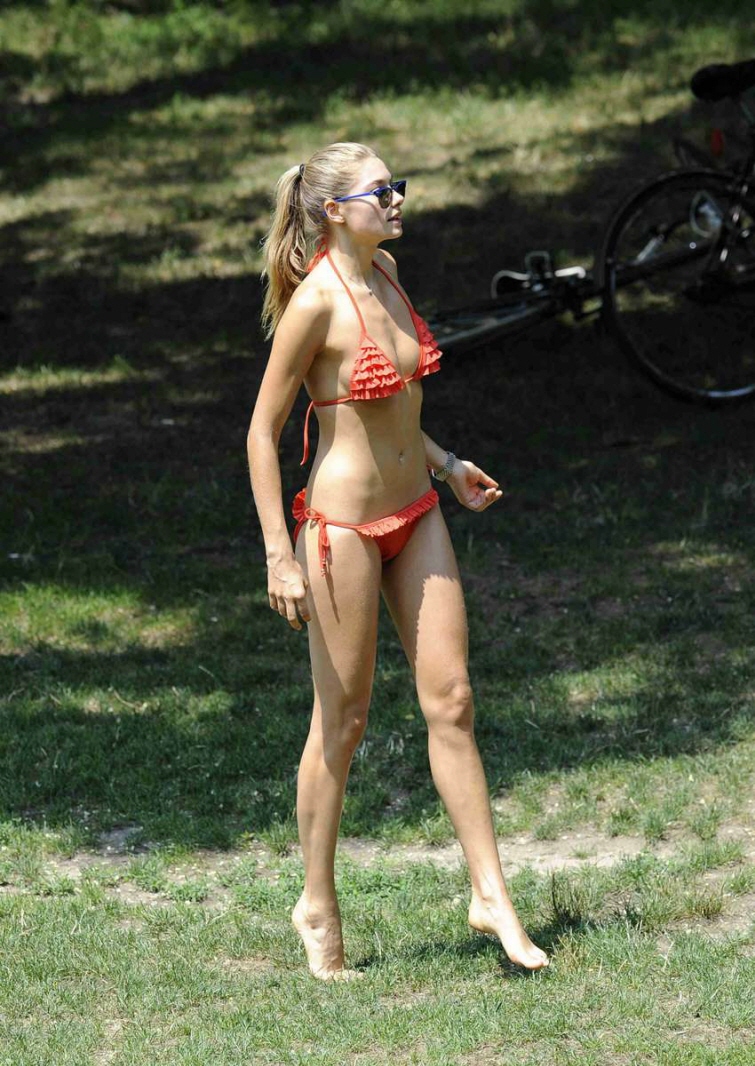 Jessica Hart in a bikini