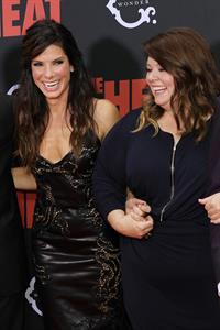 Sandra Bullock attends 'The Heat' New York Premiere at Ziegfeld Theatre in New York - June 23-2013 
