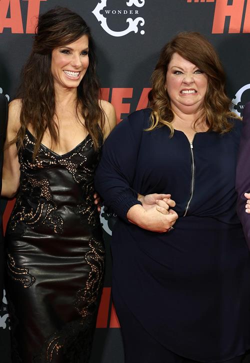 Sandra Bullock attends 'The Heat' New York Premiere at Ziegfeld Theatre in New York - June 23-2013 