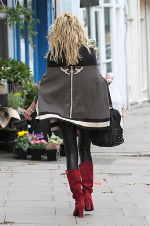 Sarah Harding out and about near her London home October 4, 2012 