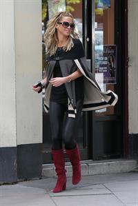 Sarah Harding out and about near her London home October 4, 2012 