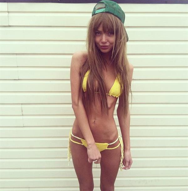 Alexandra  Sasha  Markina in a bikini