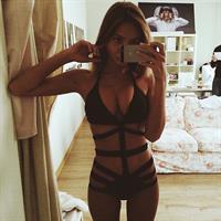 Alexandra  Sasha  Markina in a bikini taking a selfie