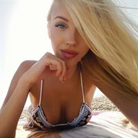 Maria Domark in a bikini