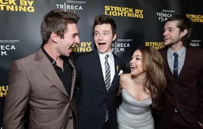 Sarah Hyland  Struck By Lightning  LA premiere 1/6/13
