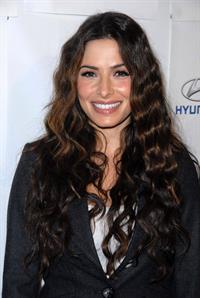 Sarah Shahi Blue Tie Blue Jean Ball in Beverly Hills November 29, 2012