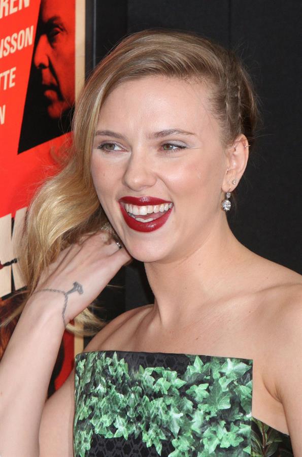 Scarlett Johansson at the  Hitchcock  New York Premiere 11/18/12 