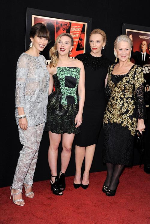 Scarlett Johansson at the  Hitchcock  New York Premiere 11/18/12 