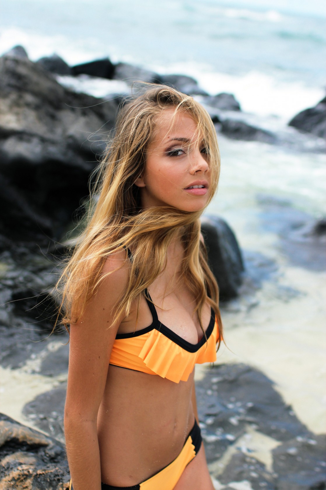 Paige Jimenez in a bikini