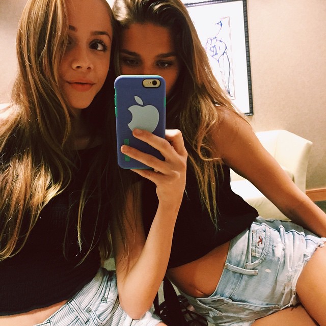 Paige Jimenez taking a selfie