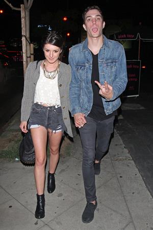 Shenae Grimes leaving Pink Taco in West Hollywood 9/29/2012 