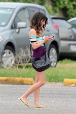 Shenae Grimes on the set of Empire State in New Orleans  -  June 7, 2012