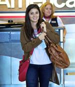 Shiri Appleby departing from LA Airport Sept 30, 2012  