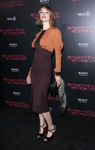 Sienna Guillory Resident Evil: Retribution - Los Angeles Premiere, 13 Sep 2012 