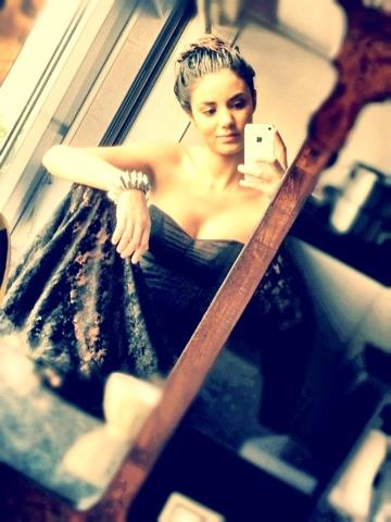 Johanna Lundback taking a selfie