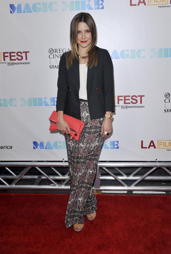 Sophia Bush - Magic Mike premiere and Closing Night Gala at Los Angeles Film Festival June 24, 2012