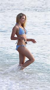 April Summers in a bikini