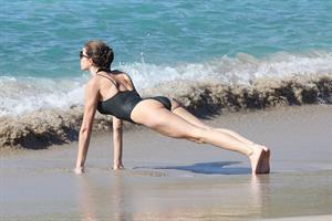 Stephanie Seymour - bikini in St. Barts 12/26/12  