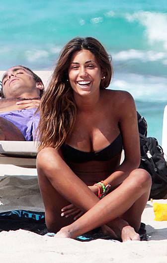 Federica Nargi in a bikini