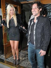 Tara Reid - Leaving Groucho Club in London 9/20/12  