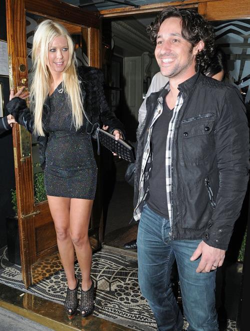 Tara Reid - Leaving Groucho Club in London 9/20/12  
