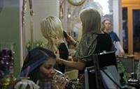 Tara Reid was seen at Tatiana Hair Extensions in Kensington, December 21, 2012 
