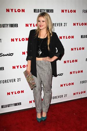Taylor Spreitler Nylon Magazine October launch in West Hollywood 10/15/12