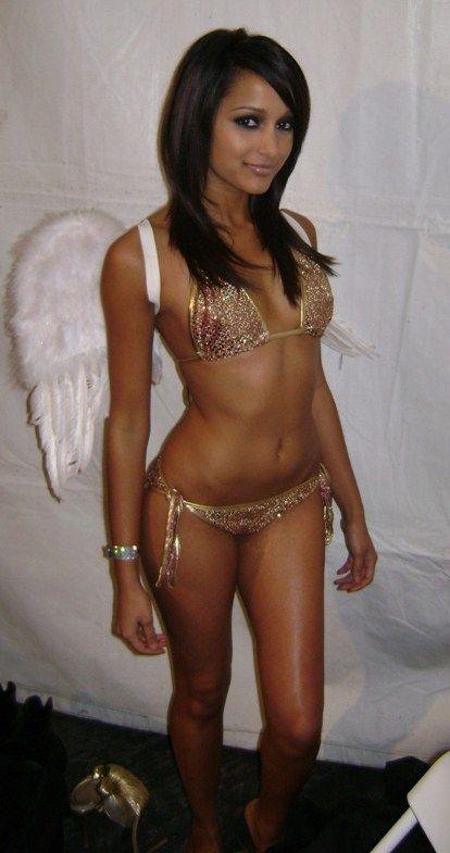 Ayanna Jordan in a bikini in lingerie