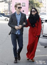 Vanessa Hudgens - headed to church in Hollywood 12/30/12  