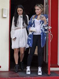 Vanessa Hudgens leaving Sun Cafe in Studio City 10/27/12