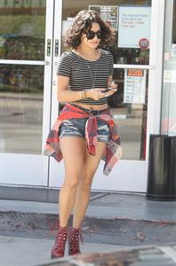 Vanessa Hudgens ...at a gas station in Los Angeles Sept 28, 2012