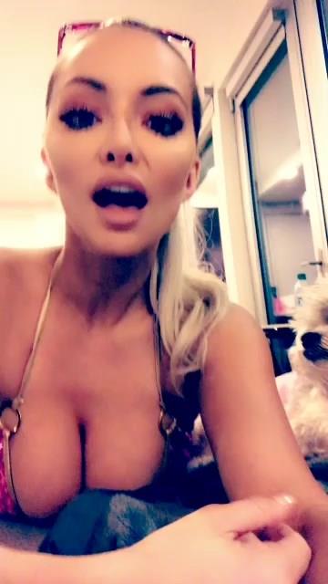 Lindsey Pelas in a bikini