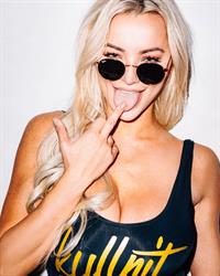 Lindsey Pelas in a bikini