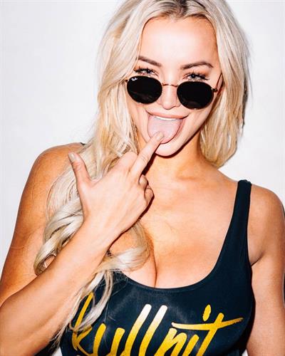 Lindsey Pelas in a bikini