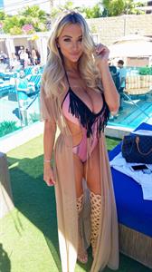 Lindsey Pelas in a bikini