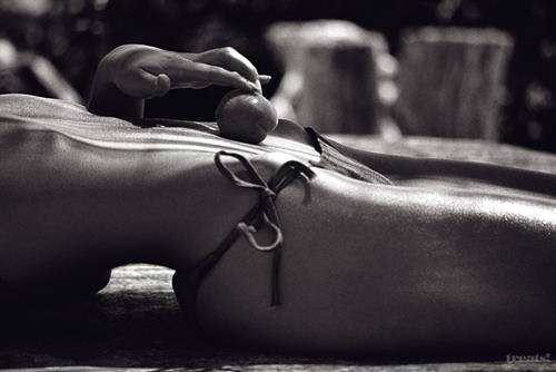 Valeriya Volkova in a bikini