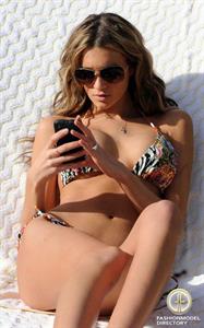 Kylie Bisutti in a bikini