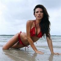 Melanie Ribbe in a bikini