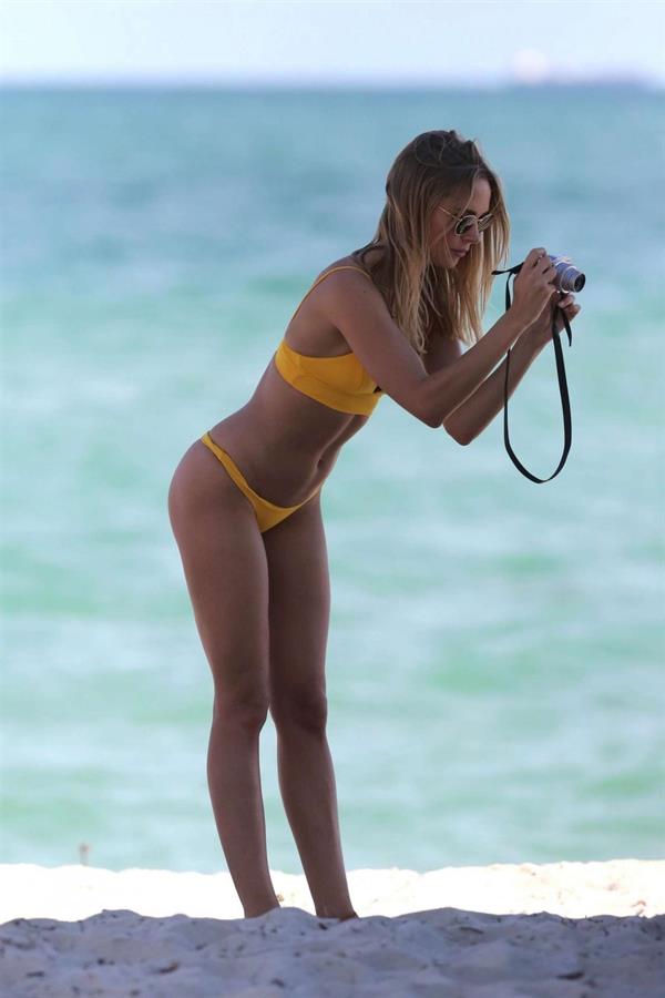 Kimberley Garner in a bikini